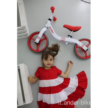 bici senza pedali per bambini in alluminio di nuova concezione